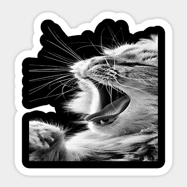 lovely cat Sticker by The Best 1